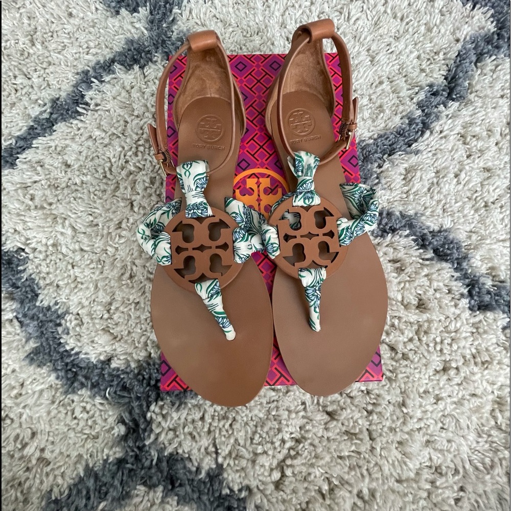 Tory Burch Miller Scarf Sandals